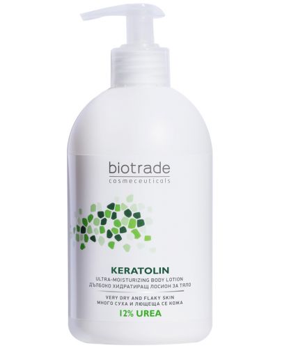 Biotrade Keratolin Body Лосион за тяло, 12% урея, 400 ml - 1